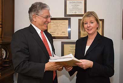 C. Anthony Phillips, President and Kathleen L. Gregory, Administrator